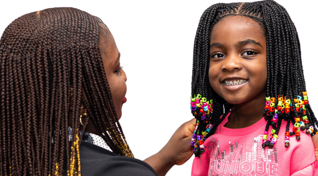 5 Step Guide to a secured wig for a child