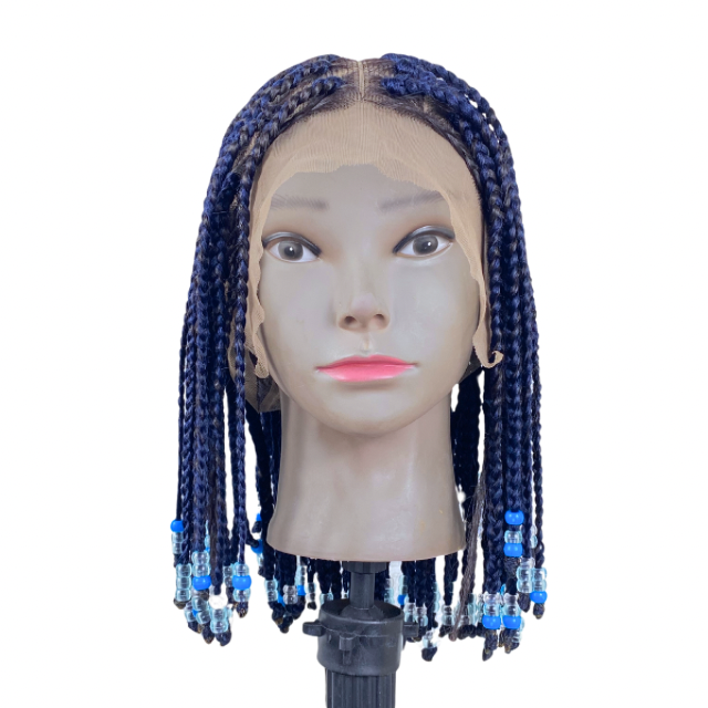 Kids full Lace box braid wig. Alopecia comfort wigs for girls ages 5 to 12years years ,Children’s wig