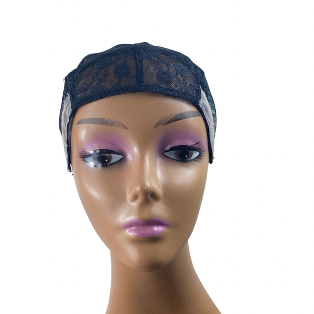 Breathable Transparent Mesh Cap with Non slip silicone for making wigs and Hair Weaving Medical wig for kids and Women