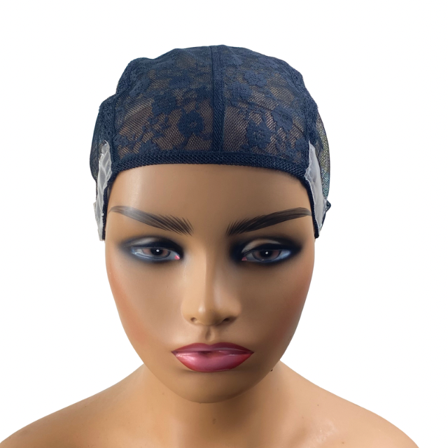 Breathable Transparent Mesh Cap with Non slip silicone for making wigs and Hair Weaving Medical wig for kids and Women