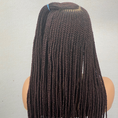Gorgeous 2 step Ghana braided wig, cornrow braid wig, Lace closure wig