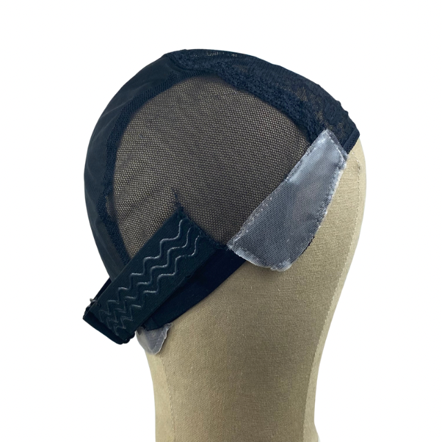 Non slip silicone wig cap with adjustable silicone wig band for making wigs and Hair Weaving Medical wig for kids and Women.Breathable cap