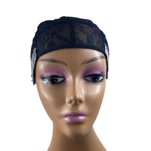 Non slip silicone wig cap with adjustable silicone wig band for making wigs and Hair Weaving Medical wig for kids and Women.Breathable cap