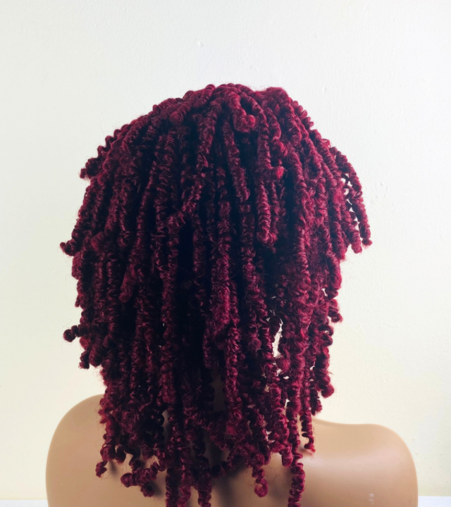 Headband Spring twist locks wig, twist wig, wig band wigs