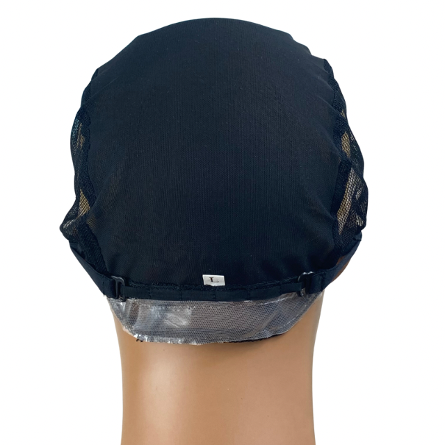 Breathable Transparent Mesh Cap with Non slip silicone for making wigs and Hair Weaving Medical wig for kids and Women