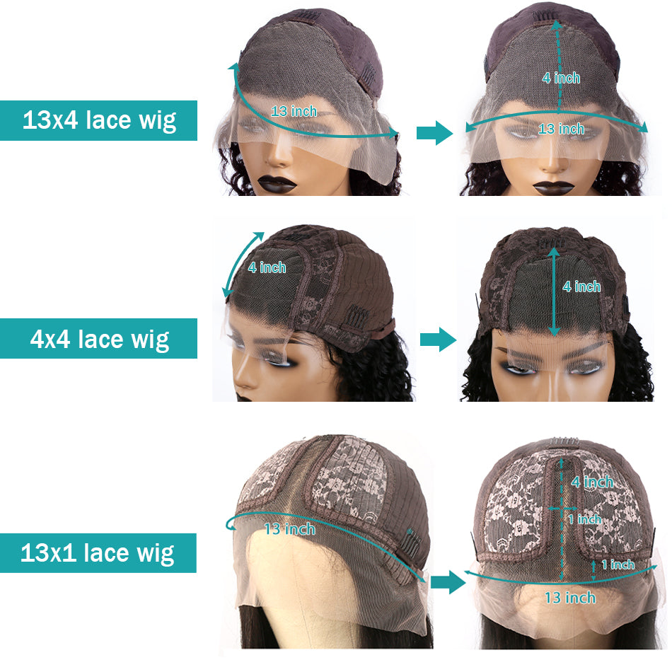 Body Wave Short Bob Wig Brazilian Front Human Hair Women Remy Wavy Pre Plucked