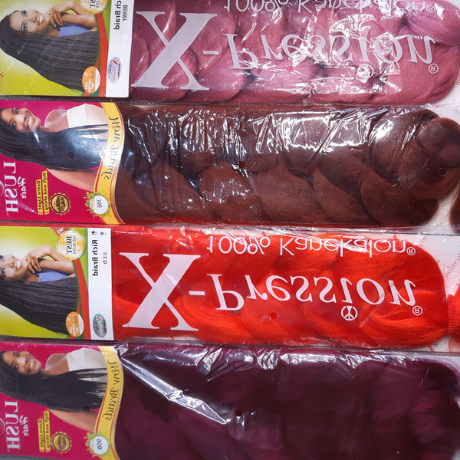 X- pression Kanekalon hair
