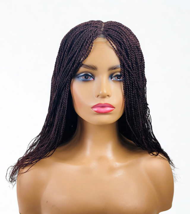 Short Small twist braids for Ladies Bob wig