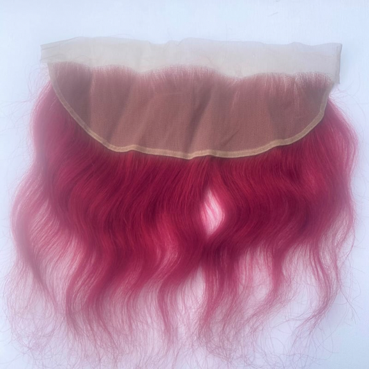 13X4 Lace Front Human Hair blend multiple colors Lace closure for wig making