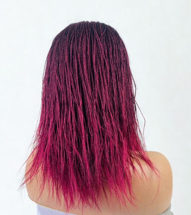 Short Small twist braids for Ladies Bob wig