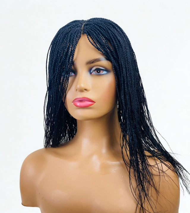 Short Small twist braids for Ladies Bob wig