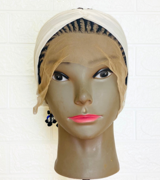 Kids cornrow ponytail wig, Alopecia support wig