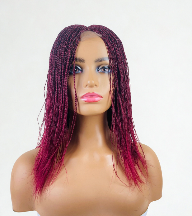 Short Small twist braids for Ladies Bob wig