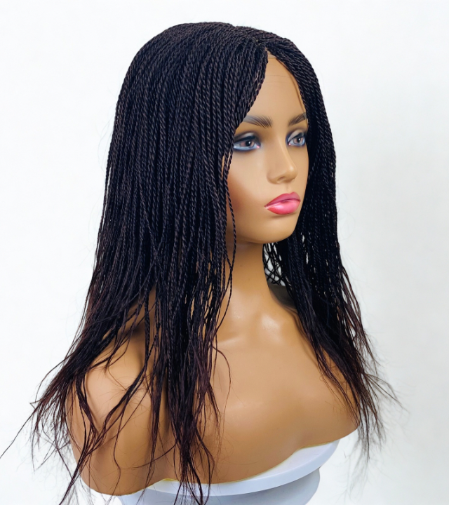 Short Small twist braids for Ladies Bob wig