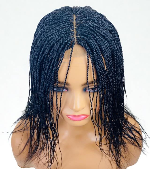 Short Small twist braids for Ladies Bob wig