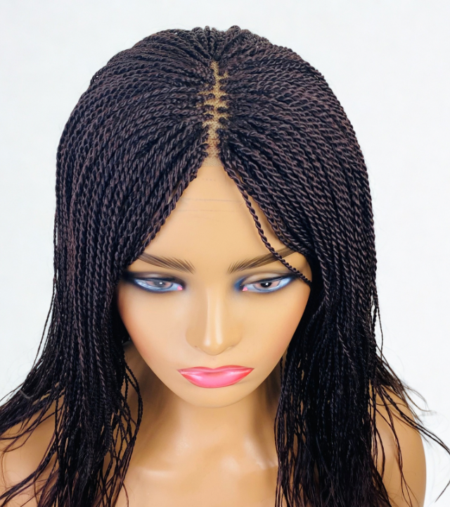 Short Small twist braids for Ladies Bob wig
