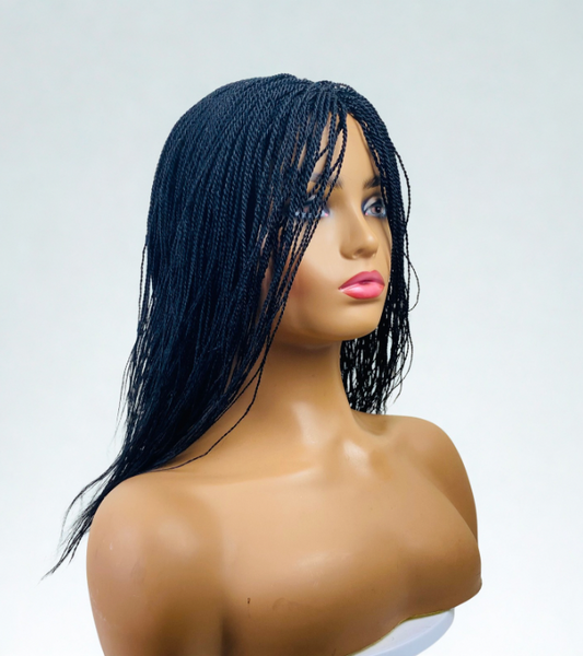 Short Small twist braids for Ladies Bob wig