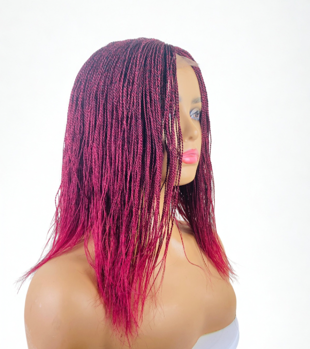 Short Small twist braids for Ladies Bob wig