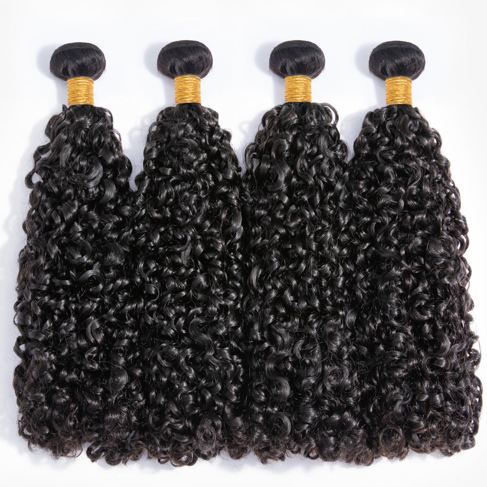 Brazilian Small Spirals Curly Bundles Unprocessed Kinky Human Hair Weave New