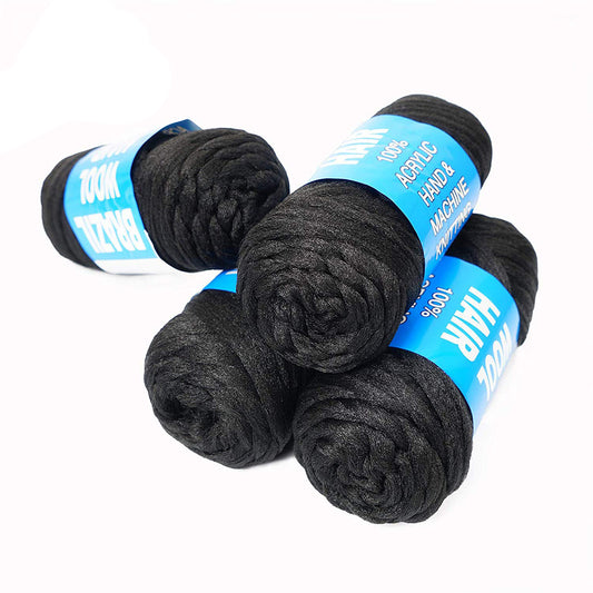 Synthetic Brazilian Wool Hair Extension Women African Low Temperature Senegalese